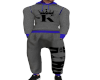 King Sweat Outfit Blue