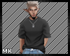 MK| Black Tuckin T-Shirt