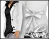 Lady suit, white/black