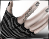 emo gloves + tattoo
