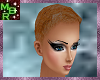 Short auborn buzz cut