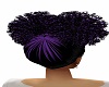 purple, black, curls