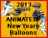 2013 New Years Balloons