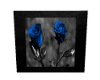 Blue Roses wallhanging