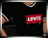 {RJ} Levi`s Black Shirt