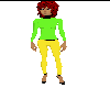 [BT]Green &Yellow Outfit