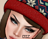 !!D Xmas Beanie Maroon