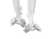 Heels Bow 01 White