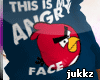 [J] Angry Face Blue