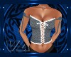 Lucia Corset Top (grey)