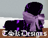 TSK-Purple Bow Chair
