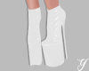 Y| Latex Boots White