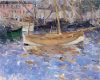 The Harbor by Morisot