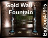 [BD] Gold Wall Fountain