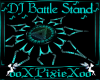 Teal DJ Battle stand