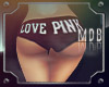 LOVE PINK|BOYSHORTV4 RLL