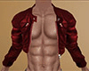 Red Short Leather Jacket