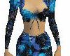 Melina Dress (Blue)