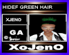HIDEF GREEN HAIR
