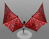 Red cyrstalized wings 