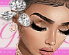 ! Rose Diamond Earrings