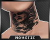 N: Souls Neck Tattoo