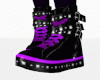 BarbiePurpleBikerBoots