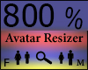 Any Avatar Size,800%