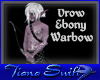 Drow Ebony Warbow (M)