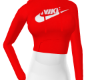 Red NK Pullover