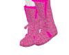 Sexy Pink Winter Boots