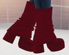 Warm Winter Boots red