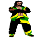 men jamaican jacket