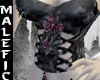 +m+ dark goth corset