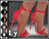 *LY* Coral Sexy Heels