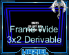 Derivable Frame 3x2 Wide