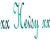Hevsy sign
