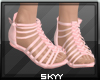 Pink Gladiator Shoes