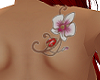 SS Orchid Shoulder Tatt