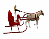 One horse open sleigh