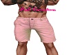 Classic Fit Shorts Pink