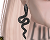 X.snake earring