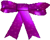 purple sparkle bow