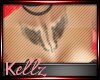 [K] Angel Chest Tattoo