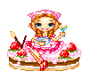 Strawberry Cake Girl