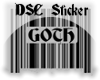 <DSC> Goth Barcode Big