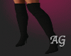 Holiday Black Boots A.G.