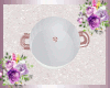 White Rosegold Pot