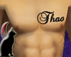 Thao chest tattoo
