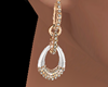 Diamond Hoop Earrings